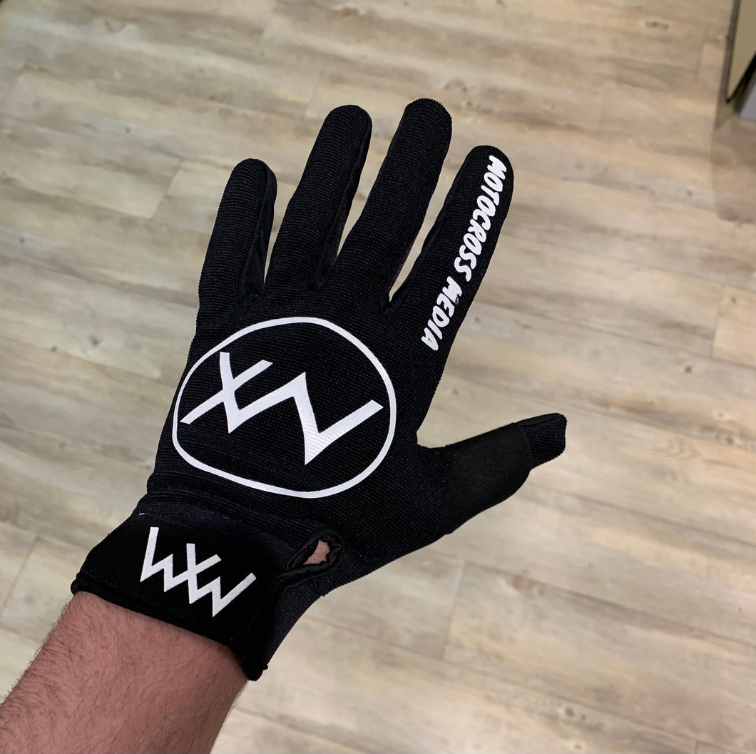 Motocross Media Gloves - Black